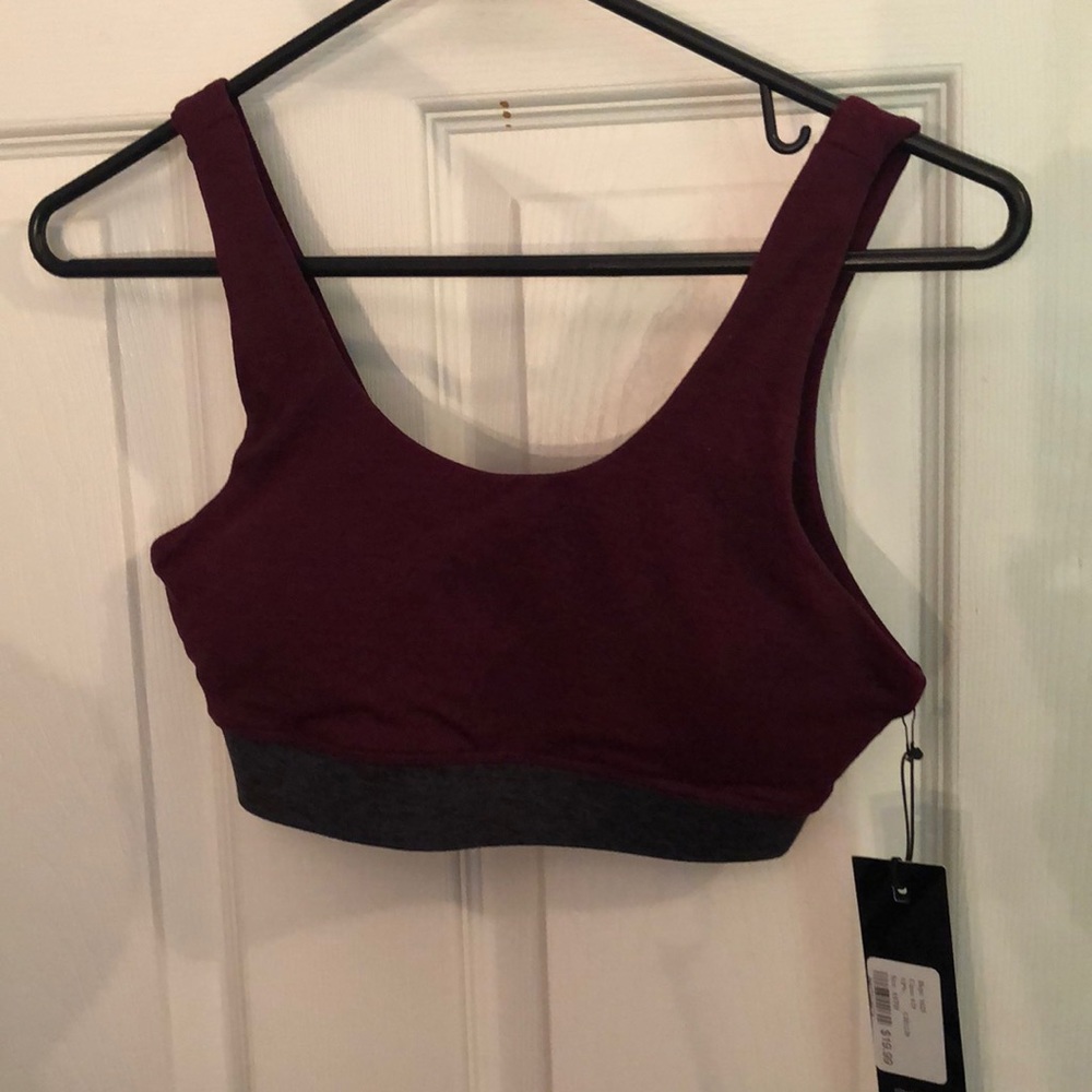 Maroon Sports Bra!